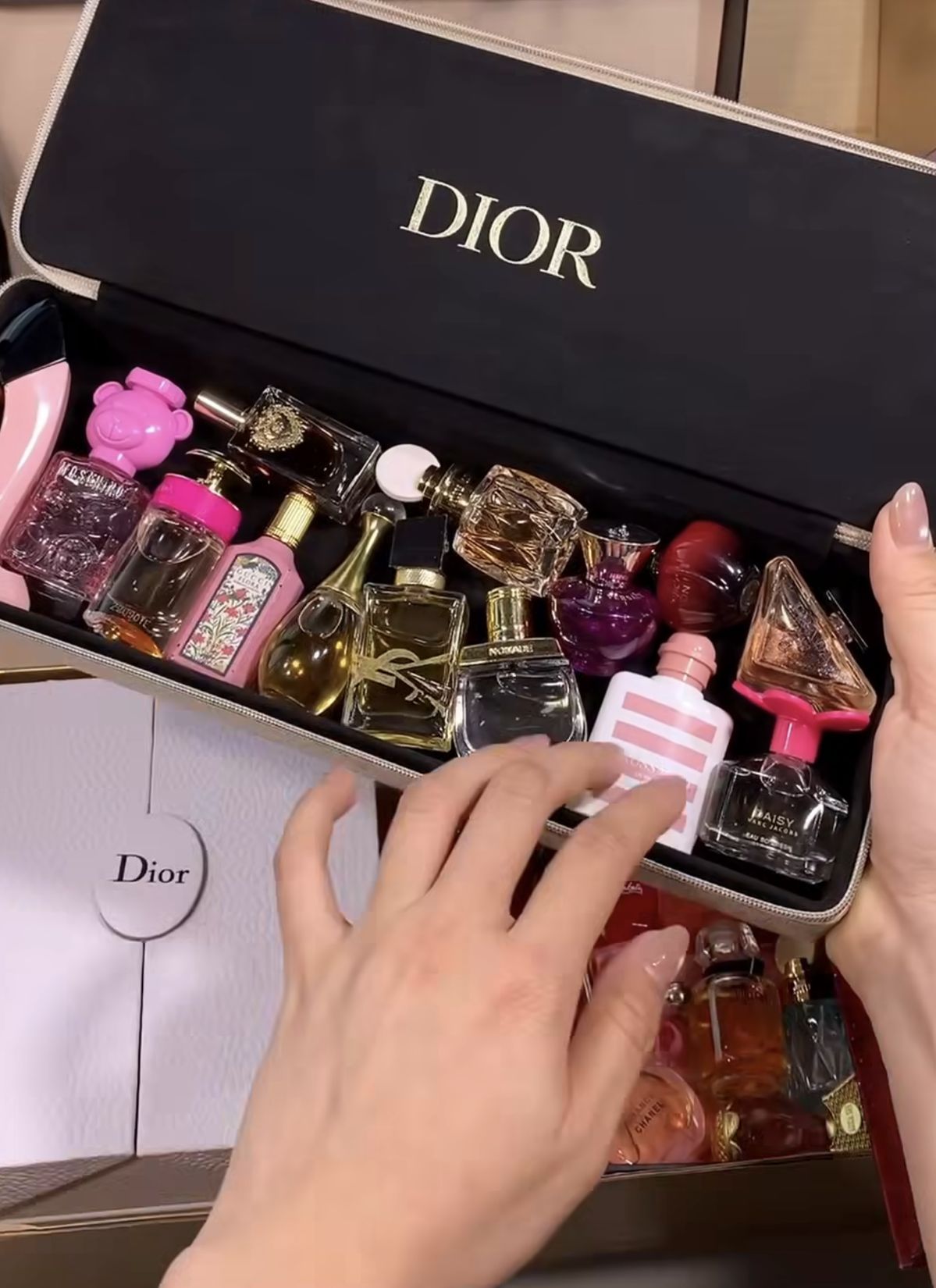 MINI PERFUMES ORIGINALES – CAJA DE LUJO. KITS DE 5, 10, 15 Y 20 UNIDADES.