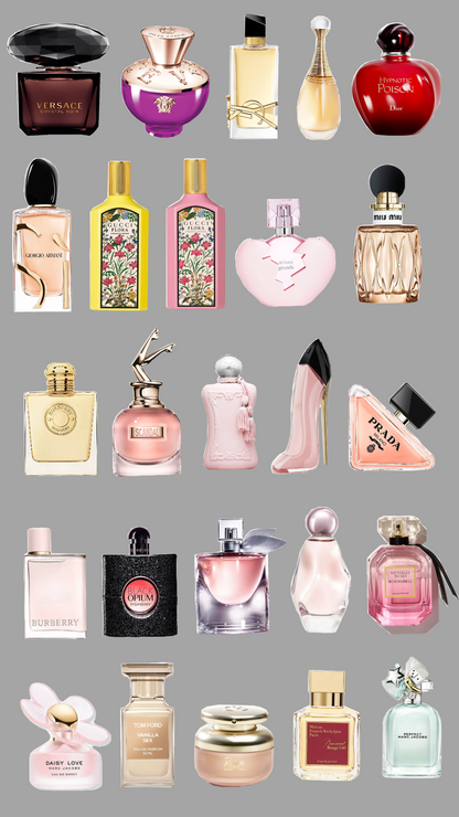 MINI PERFUMES ORIGINALES – CAJA DE LUJO. KITS DE 5, 10, 15 Y 20 UNIDADES.