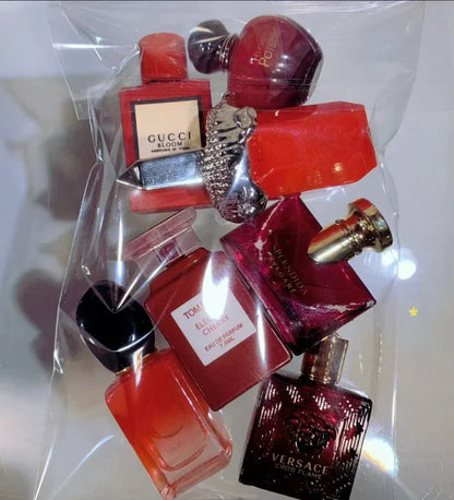 MINI PERFUMES ORIGINALES – CAJA DE LUJO. KITS DE 5, 10, 15 Y 20 UNIDADES.
