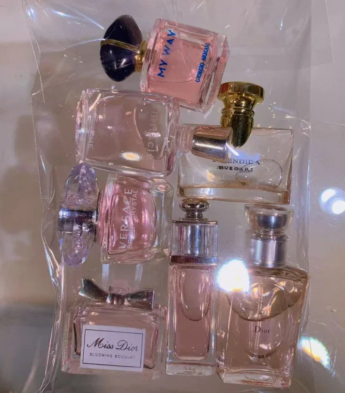 MINI PERFUMES ORIGINALES – CAJA DE LUJO. KITS DE 5, 10, 15 Y 20 UNIDADES.